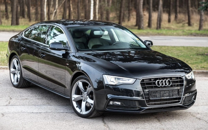 Audi A5 cena 66900 przebieg: 221000, rok produkcji 2014 z Radom małe 529